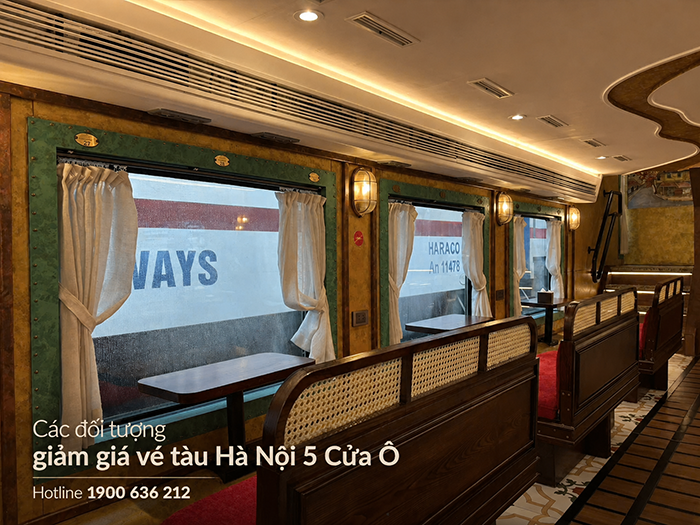 Các đối tượng được miễn giảm khi đi tàu 5 cửa ô